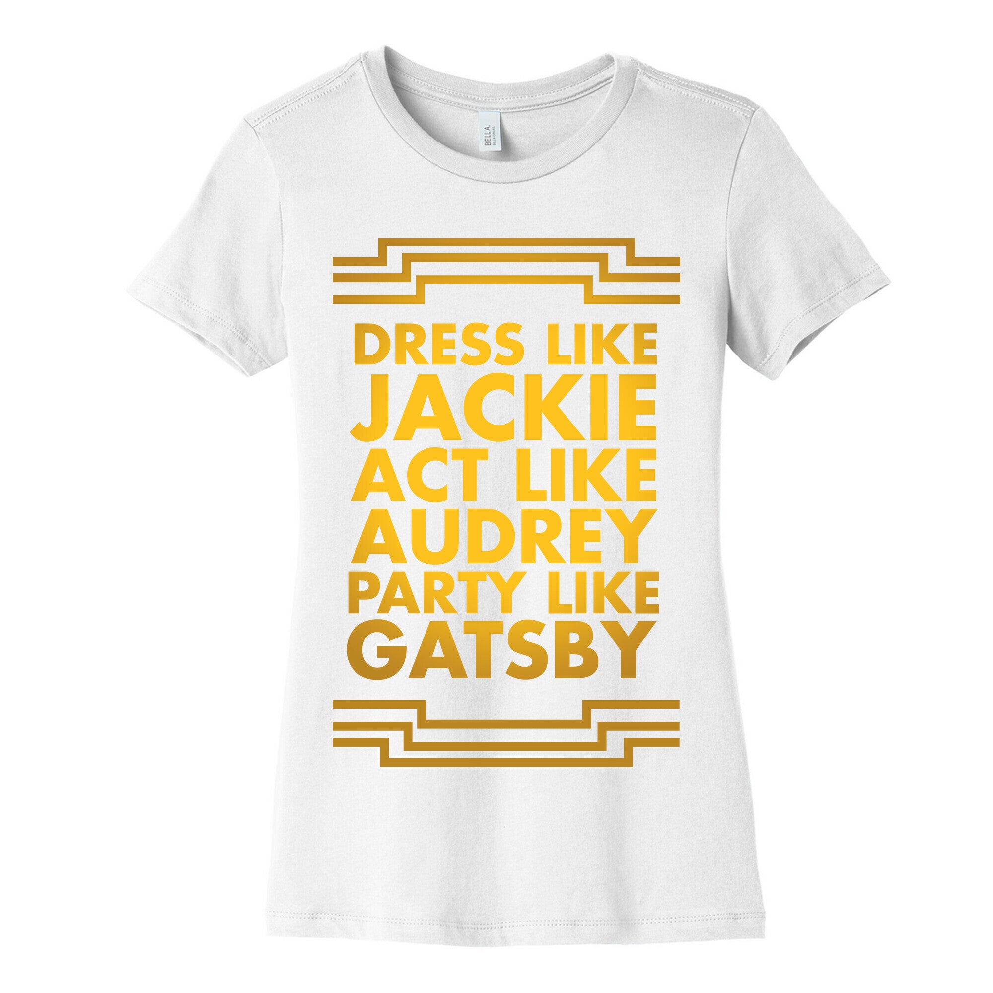 Party Like Gatsby Women's Cotton Tee